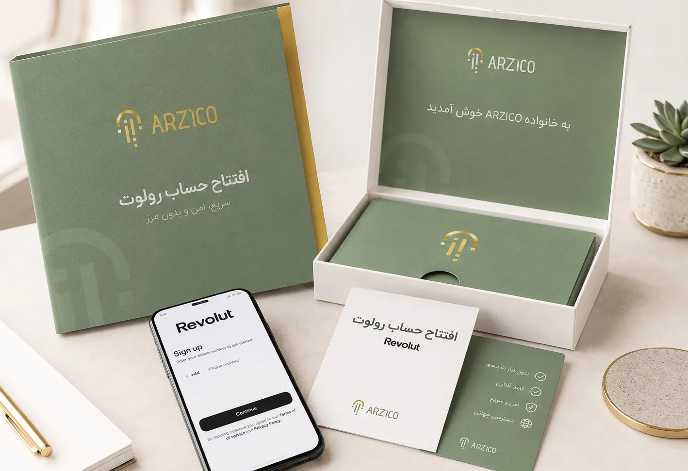 آموزش نصب اپلیکیشن رولوت و ساخت حساب کاربری