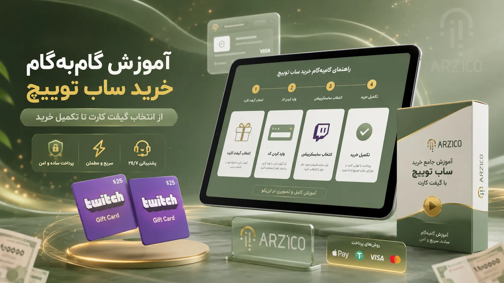 گیفت کارت توییچ چیست؟