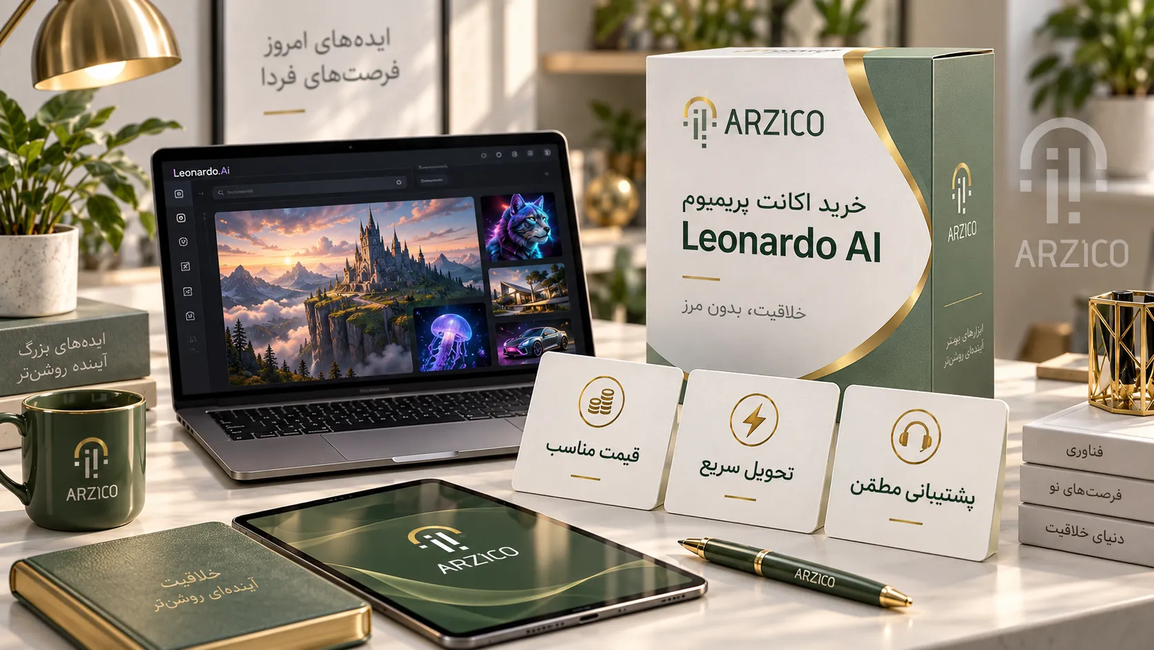 راهنمای خرید اکانت Leonardo AI؛ نکاتی که قبل از خرید باید بدانید