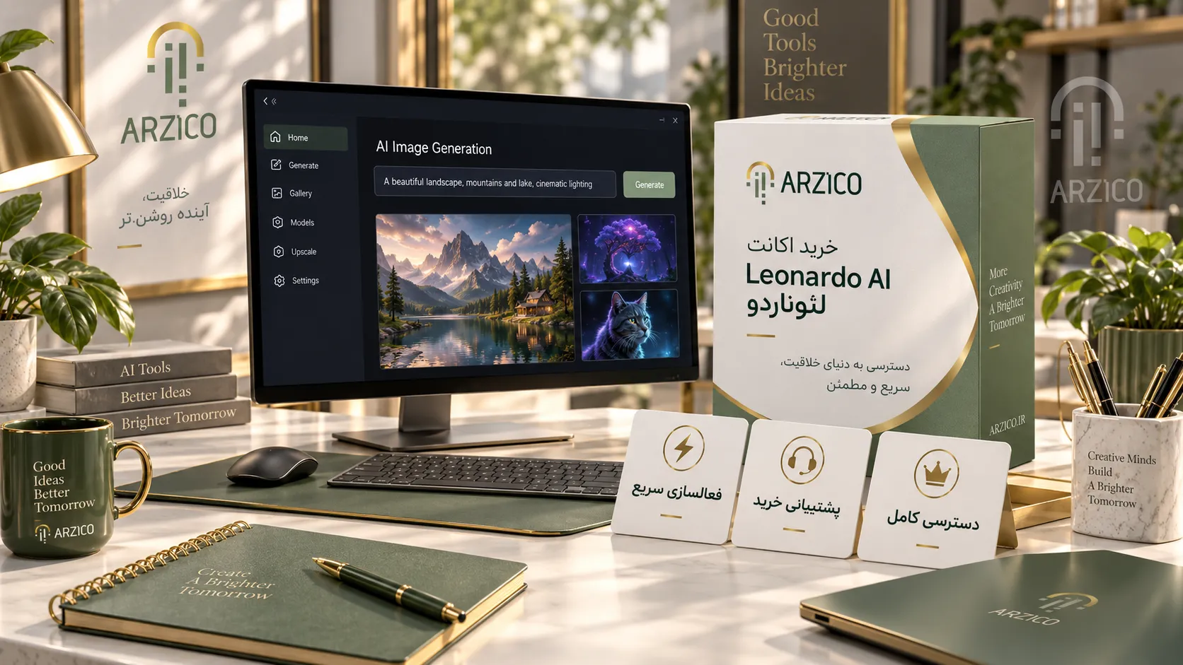 چرا خرید اکانت Leonardo AI نسبت به استفاده از نسخه رایگان بهتر است؟