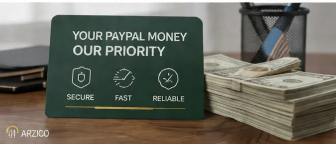 نقد کردن پی پال در ایران | تبدیل موجودی PayPal به تومان با روش&zwnj;های امن و سریع (راهنمای کامل ارزیکو)