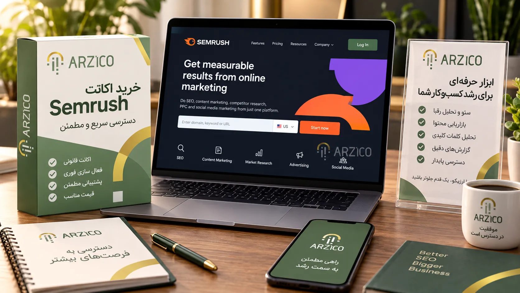 چرا خرید اکانت Semrush میتواند به بهبود سئو سایت کمک کند؟