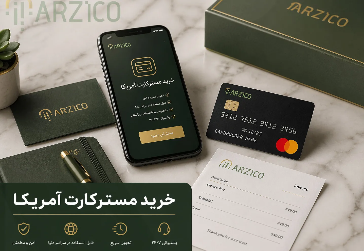 مراحل خرید مسترکارت آمریکا؛ راهنمای گامبهگام خرید مسترکارت از آمریکا