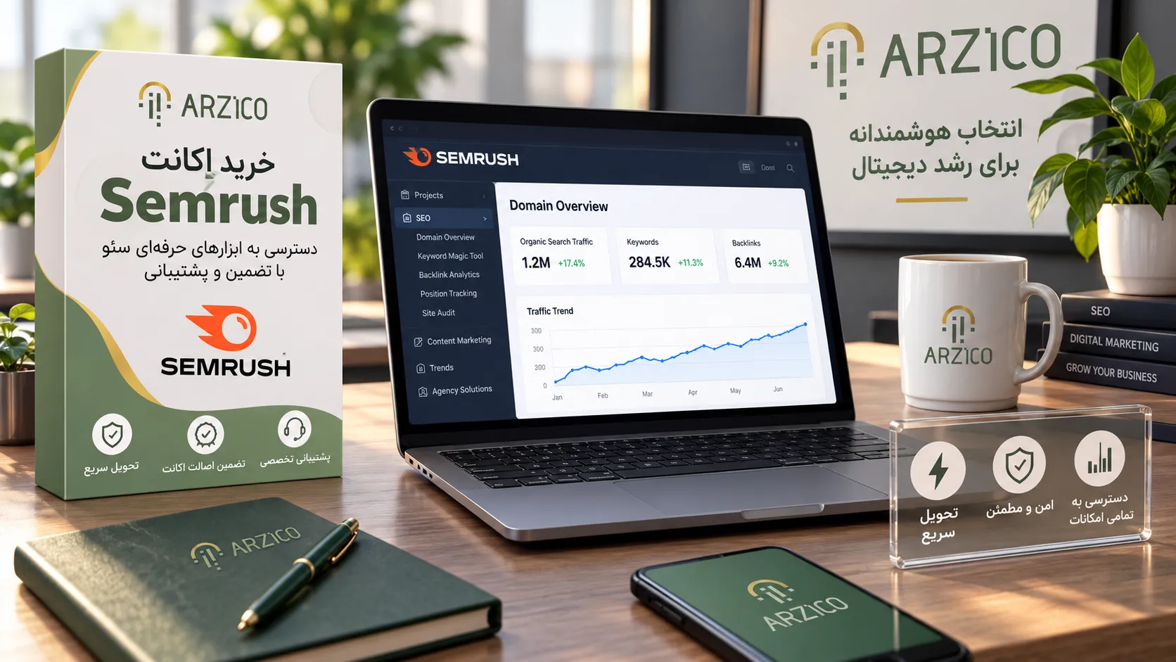 اکانت Semrush چیست و چه کاربردی دارد؟