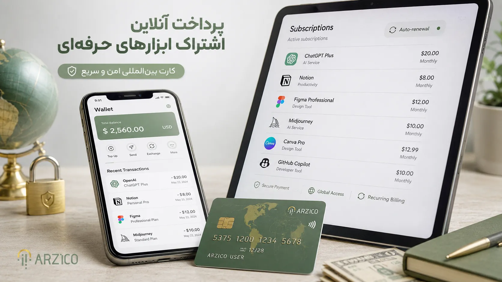 کارت بین&zwnj;المللی چیست و چه کاربردی برای پرداخت اشتراک&zwnj;ها دارد؟